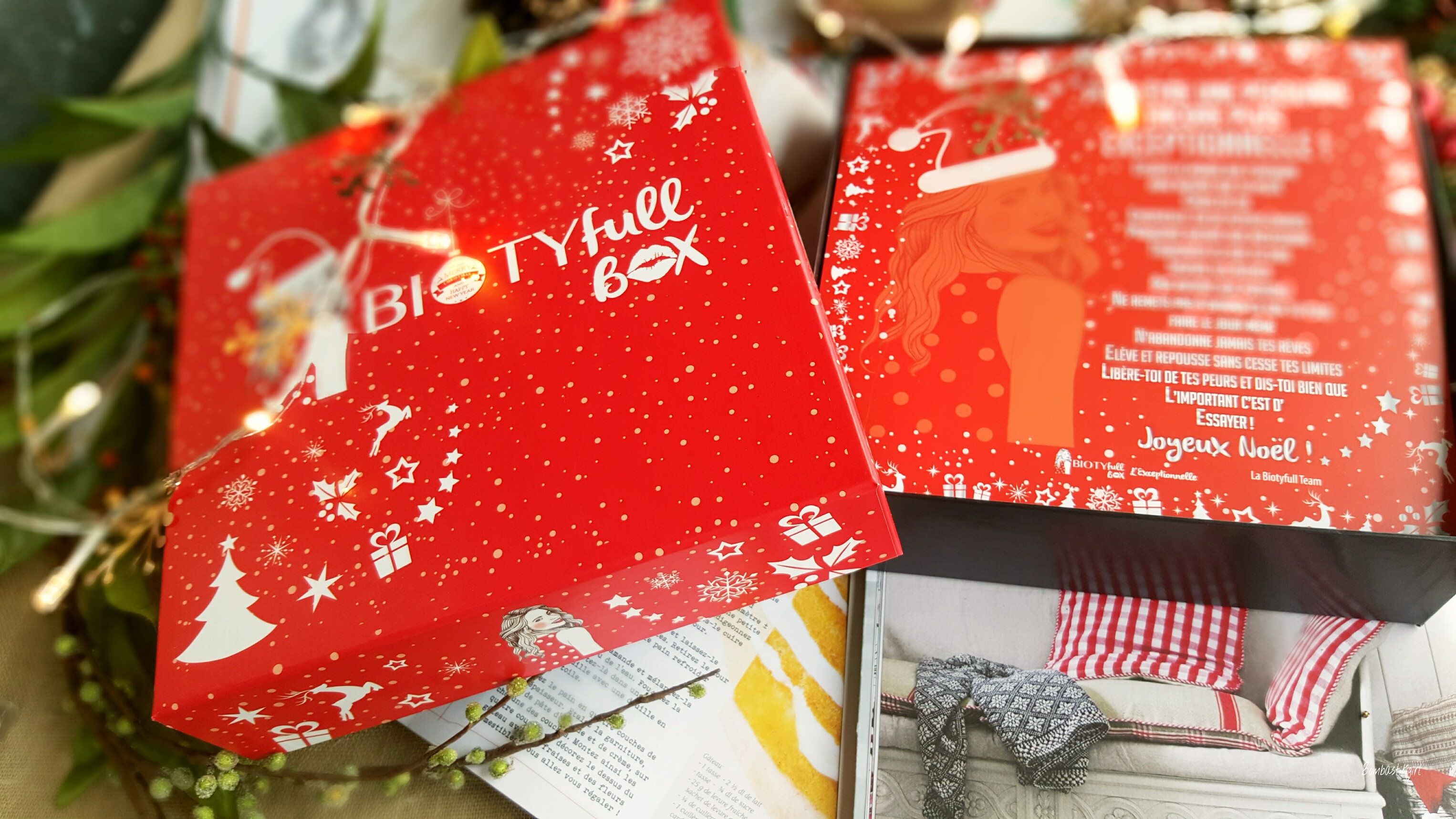Biotyfull Box - Décembre 2022 - Routine Etincelante de Noël - Toutes