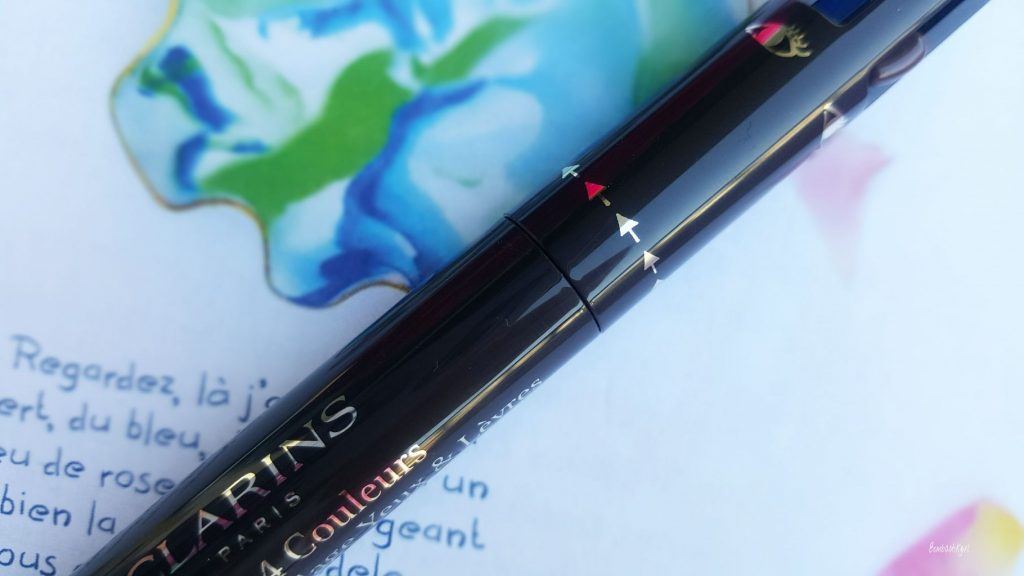 stylo 4 couleurs Clarins