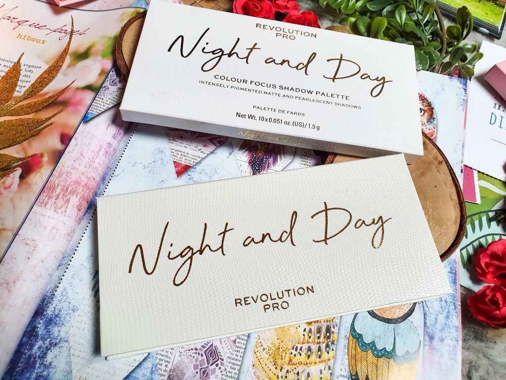 make up addict : palette Night and Day Revolution Pro