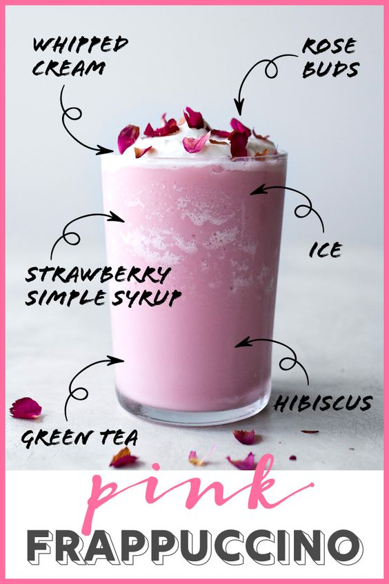 Hibiscus latte