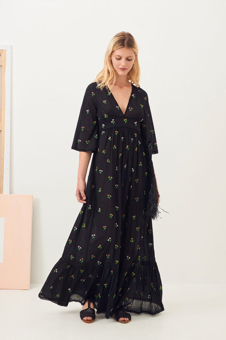 Robe Longue D'été Violette ESMARA - Taille 44 Neuve Sans étiquette