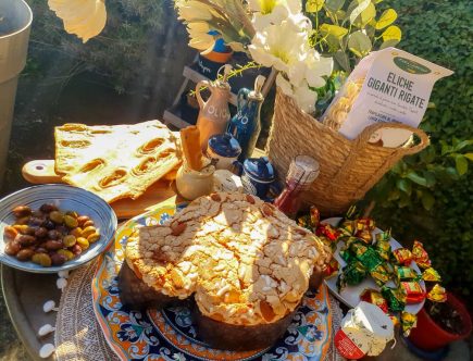 produits utilisés pour un repas 100% italien
