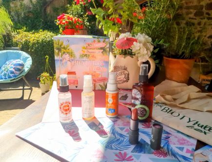 routine spéciale escapade au soleil Biotyfull Box mai 2021