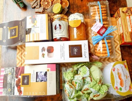 sélection de gourmandises à l'italienne