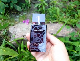 élégant parfum aux notes de fruits rouges Amethyst Lalique