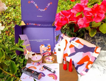 La box bonne humeur Color Touch My Little Box octobre 2021