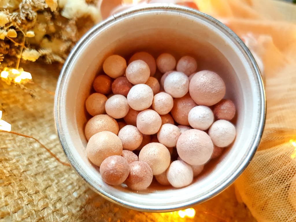 perles de poudre 