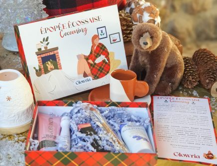 La box beauté Glowria novembre 2022, L'Epopée Ecossaise Cocooning