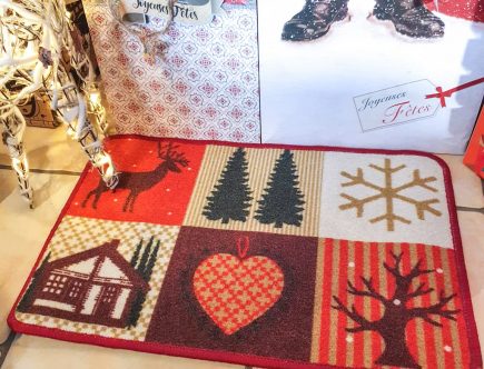 tapis motifs hiver
