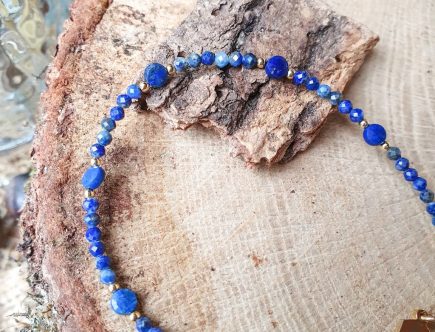 bracelet en lapis lazuli