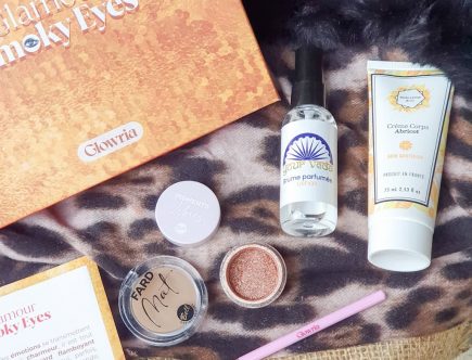 La Routine Glamour Smoky Eyes de la box Glowria de février 2023