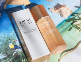 L'Huile Sublimatrice qui laisse un voile satiné sur la peau de Dior Solar