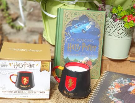 La bougie Harry Potter Griffondor et son bijou caché