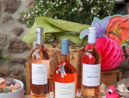 Sélection de 3 vins rosés