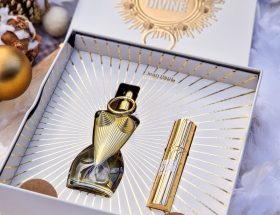 Le magnifique coffret cadeau doré Gaultier Divine Jean Paul Gaultier