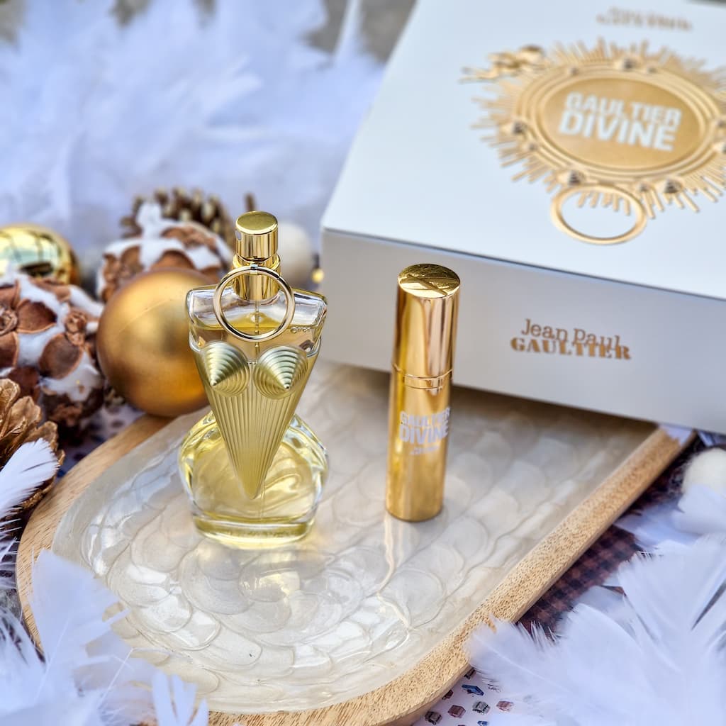 Le coffret cadeau parfum femme Gaultier Divine Jean Paul Gaultier