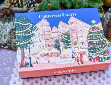 Le contenu de la box beauté Glowria décembre 2023 Christmas Lights