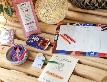 La rentrée avec le sourire avec la box surprise ça me passait par la tête août 2024