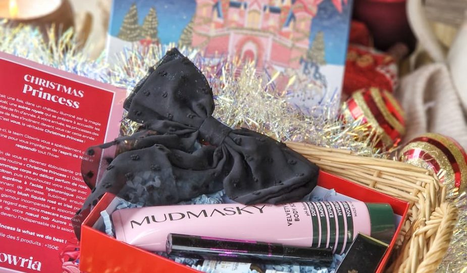 La routine Christmas Princess Glowria box décembre 2024