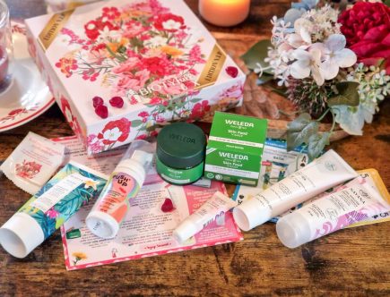 La routine beauté Voyage Sensoriel Biotyfull Box février 2025