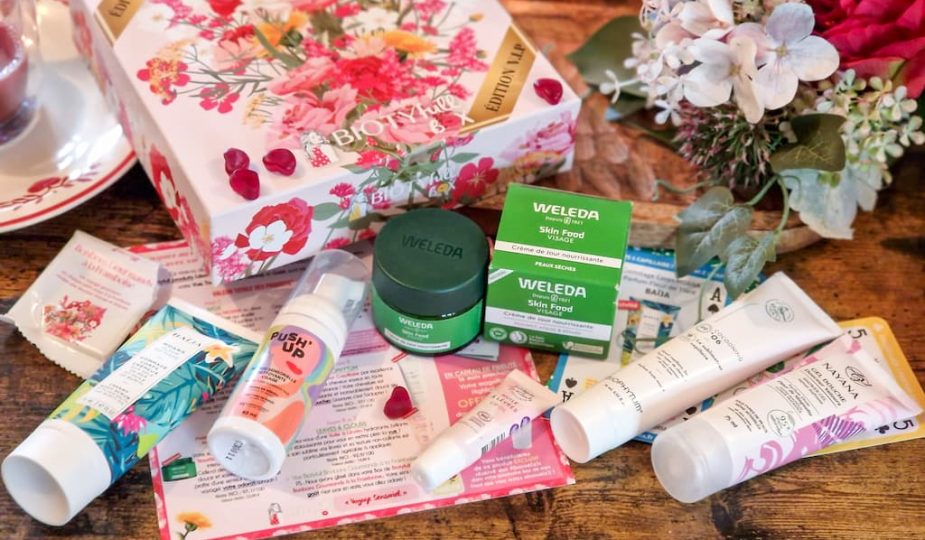 La routine beauté Voyage Sensoriel Biotyfull Box février 2025