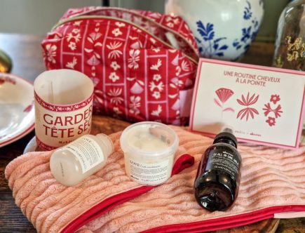 La routine cheveux à la pointe My Little Box X Davines