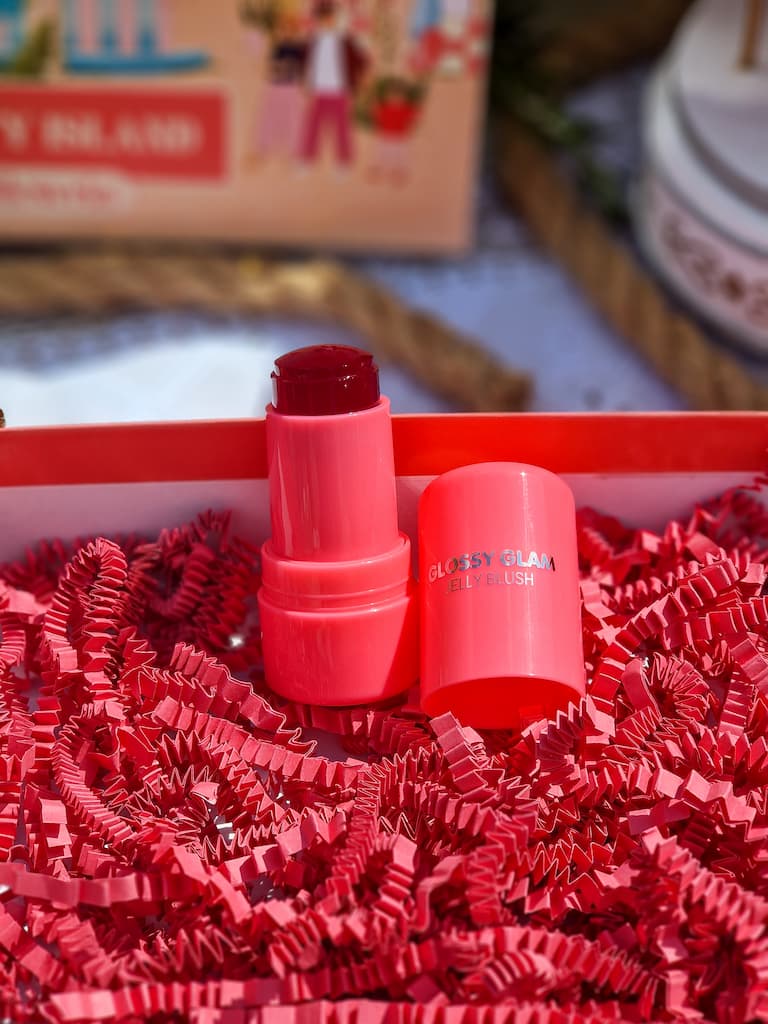 Glossy Glam – Jelly Blush Rose Red