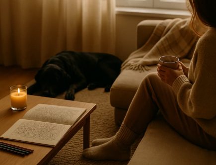 Routine bien-être du dimanche mon rituel cocooning parfait (avec Dino, mon gros nounours)