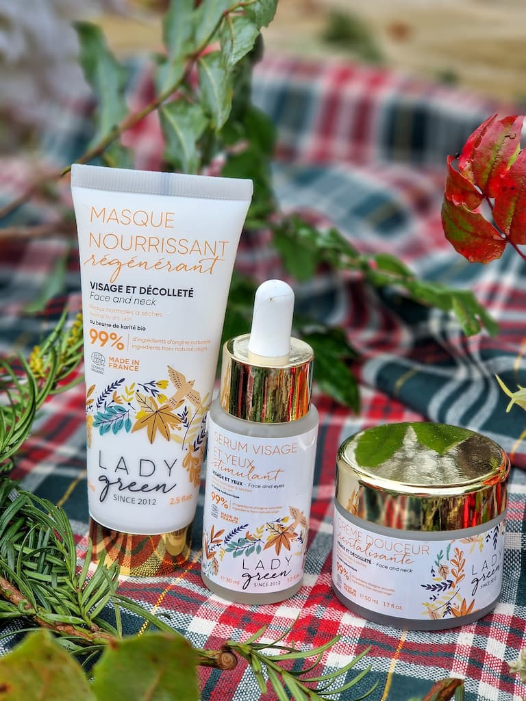 J’ai testé 3 soins Lady Green pour peaux sèches mon avis complet !