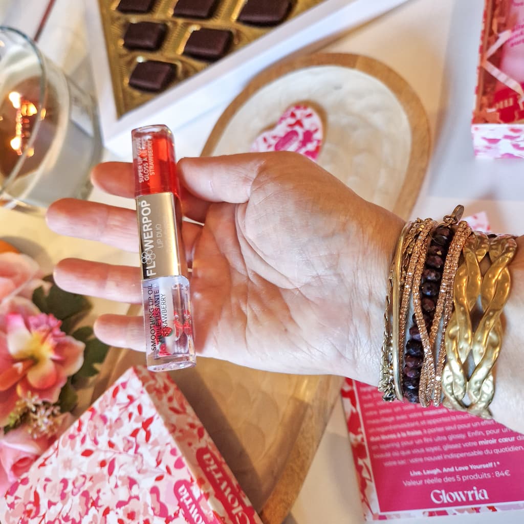 Duo Lèvres 2 en 1 Huile & Gloss – Flower Pop