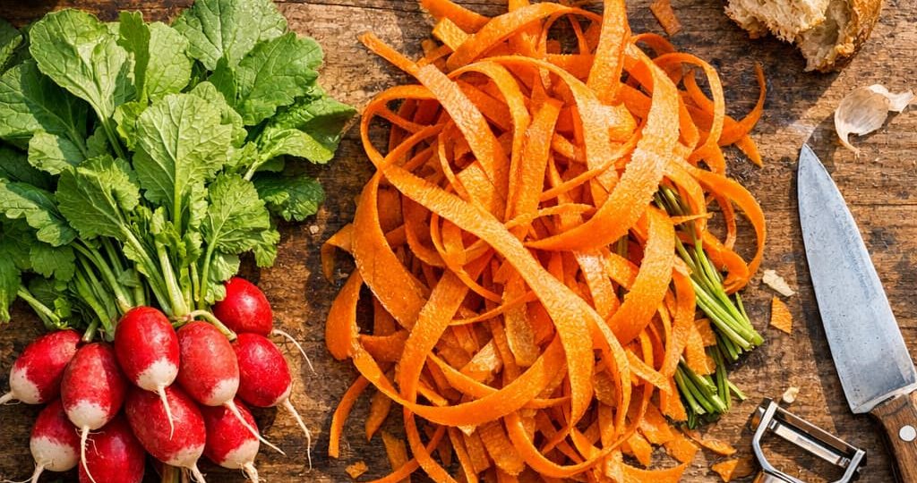 Ne jetez plus rien ! Mes recettes bluffantes pour cuisiner épluchures, fanes et restes (zéro gaspi, maxi goût !)