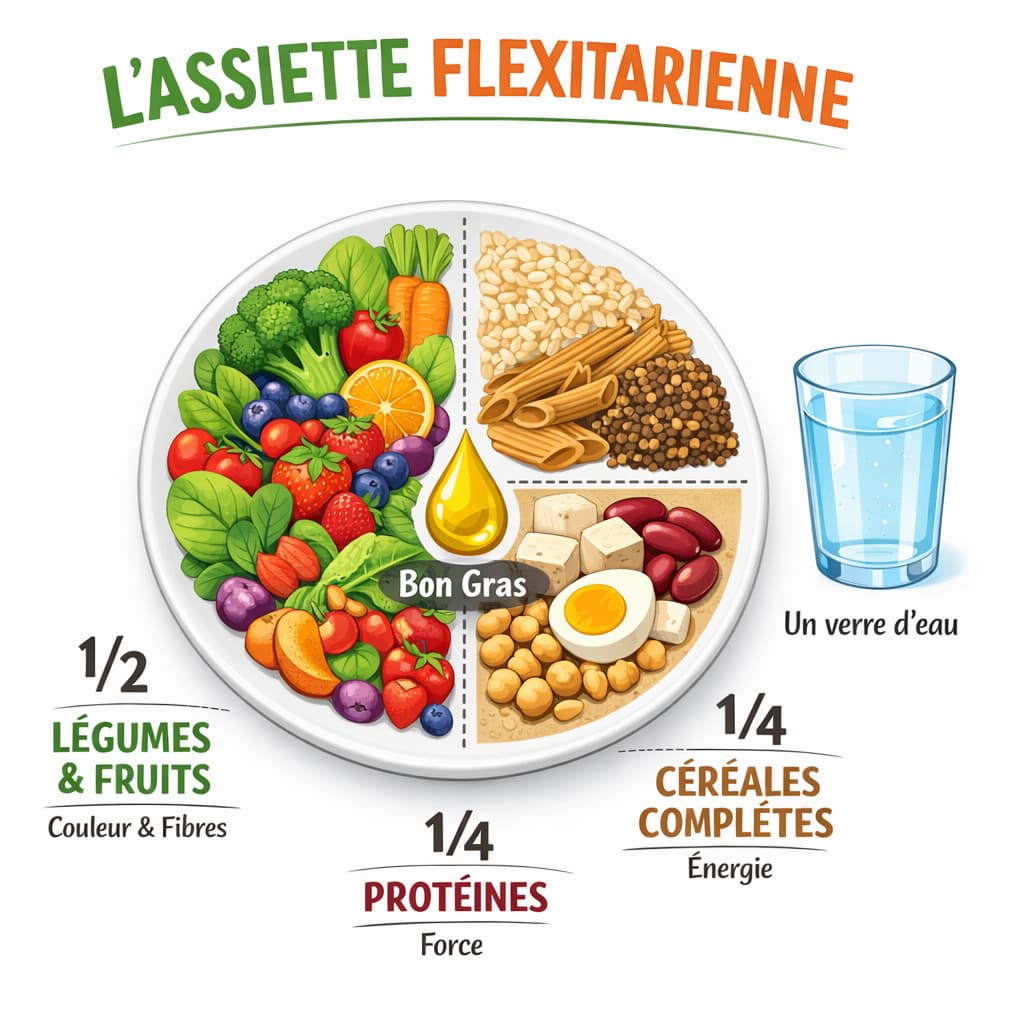 assiette flexitarienne