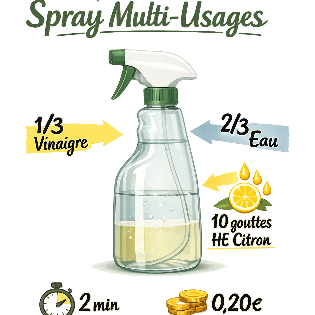 recette spray multi-usages