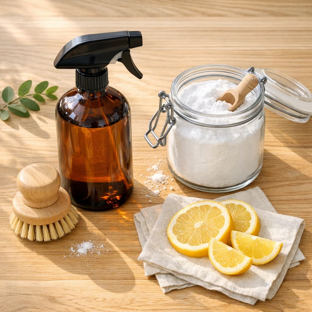 Ménage au naturel mes 3 ingrédients magiques pour tout nettoyer (sans s'intoxiquer !)