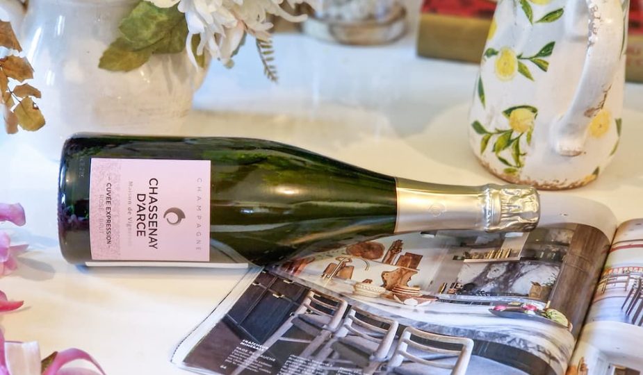 Le retour des beaux jours avec le Champagne Rosé de Chassenay d'Arce