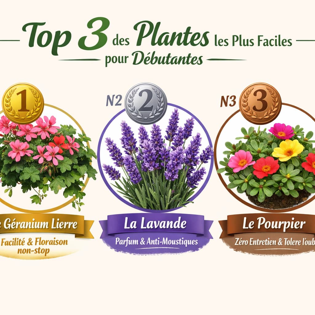 plantes pour débutantes
