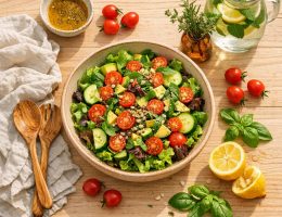 recettes sans cuisson été salade fraîche cuisine facile