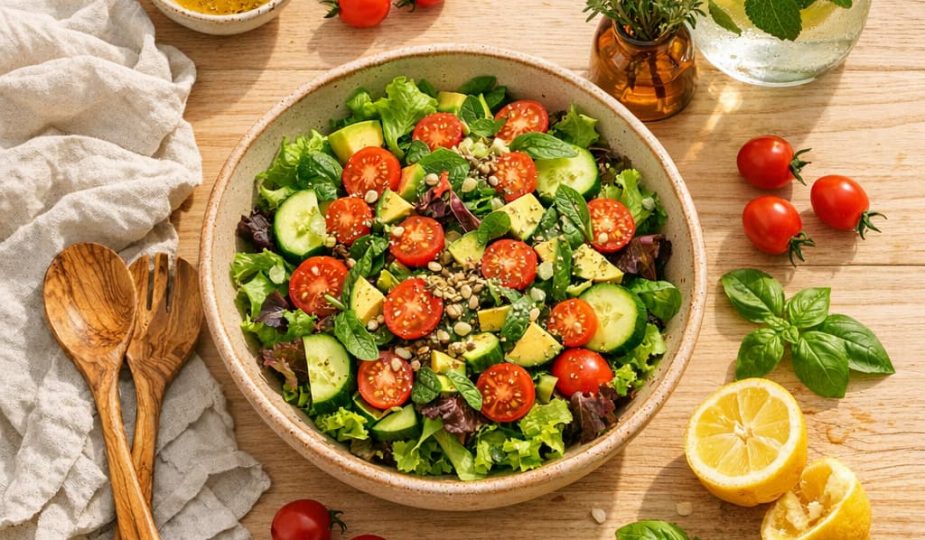 recettes sans cuisson été salade fraîche cuisine facile
