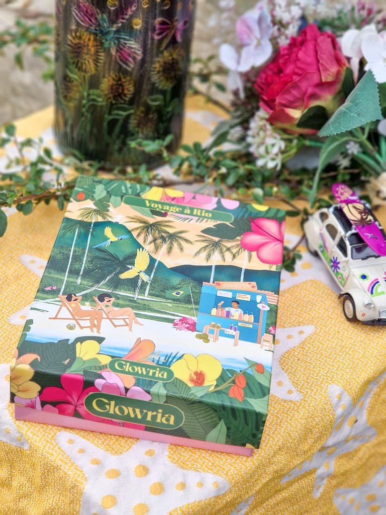 Glowria mai 2026 soleil, noix de coco et ambiance tropicale avec la sublime box Voyage à Rio