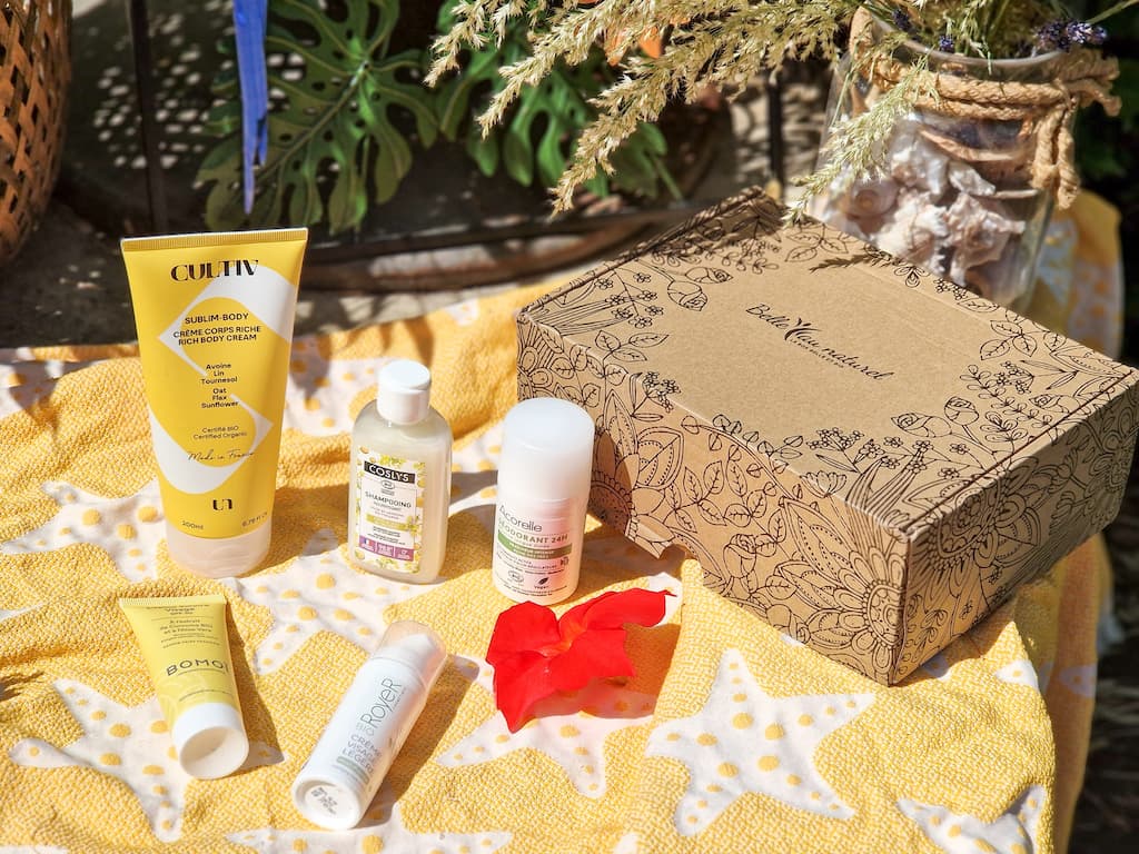 Belle au Naturel Été 2026 ma box beauté bio 100% full-size,