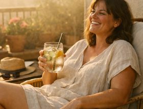 femme profitant de l'été