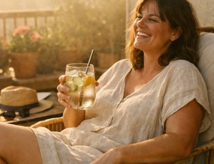 femme profitant de l'été