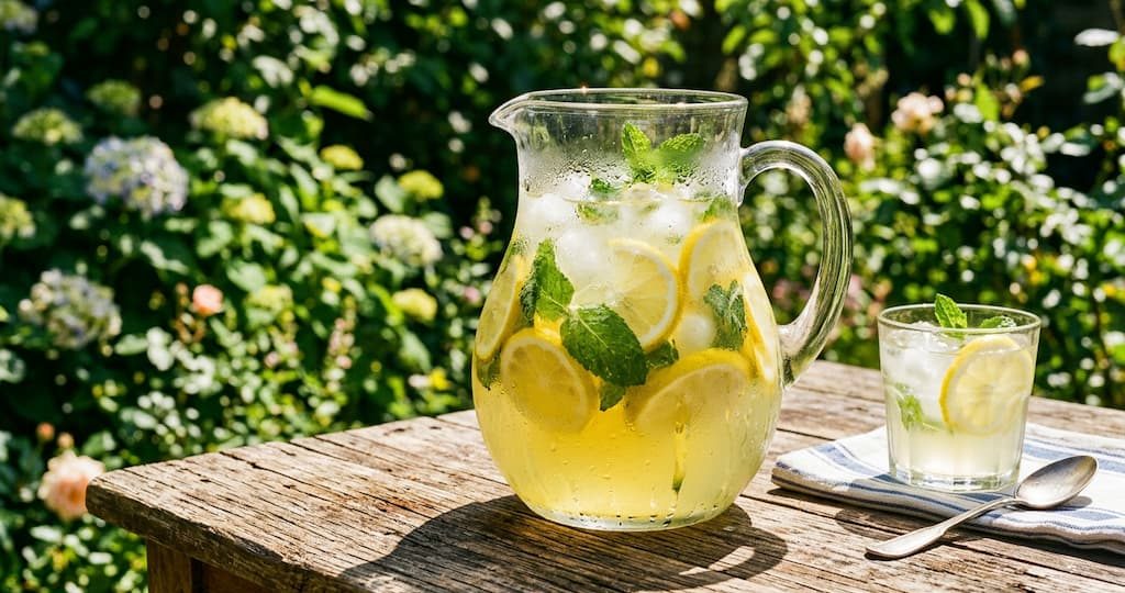 Limonade maison ultra rafraîchissante