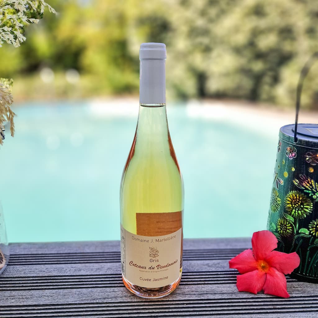 vins Gris des Coteaux du Vendômois Domaine Martellière Jasmine 2025