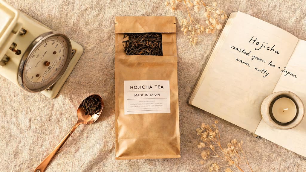 Sachet de hojicha japonais