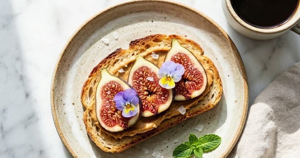 petit déjeuner beurre de cacahuète