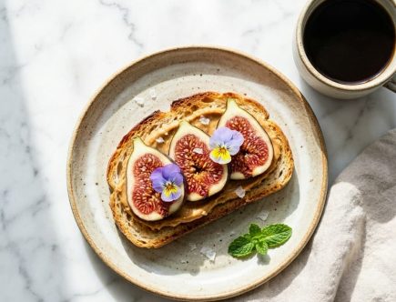 petit déjeuner beurre de cacahuète