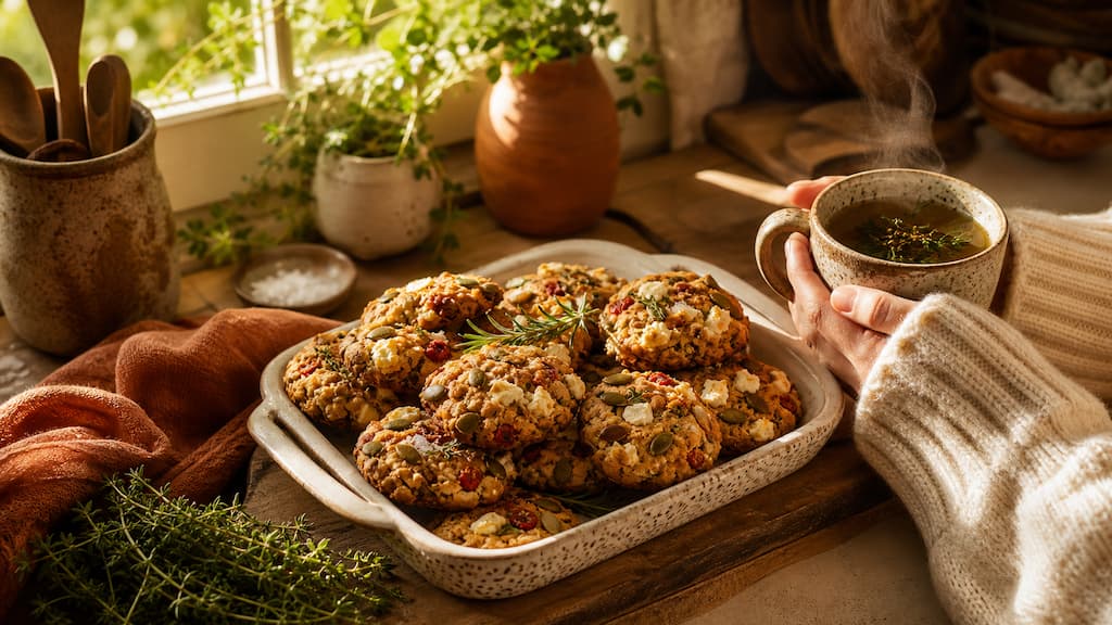 cookies salés gourmands et sains